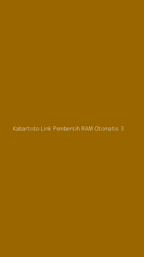 Tampilan Antarmuka Aplikasi Kabartoto Link Pembersih Ram Otomatis - 3