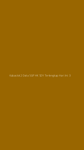 Tampilan Antarmuka Aplikasi Kabaslot2 Data Sgp Hk Sdy Terlengkap Hari Ini - 3