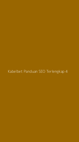 Tampilan Antarmuka Aplikasi Kabelbet Panduan Seo Terlengkap - 4