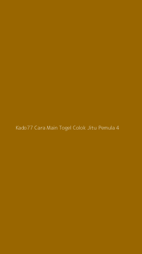 Tampilan Antarmuka Aplikasi Kado77 Cara Main Togel Colok Jitu Pemula - 4