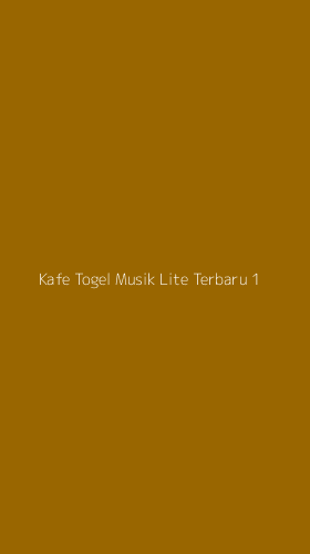 Tampilan Antarmuka Aplikasi Kafe Togel Musik Lite Terbaru - 1