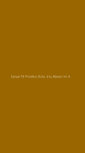 Tampilan Antarmuka Aplikasi Kaisar19 Prediksi Bola Jitu Malam Ini - 4