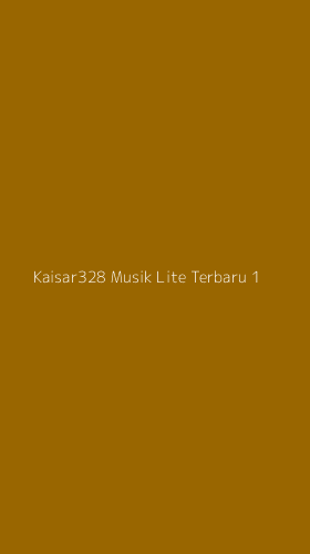 Tampilan Antarmuka Aplikasi Kaisar328 Musik Lite Terbaru - 1