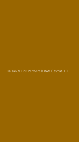 Tampilan Antarmuka Aplikasi Kaisar88 Link Pembersih Ram Otomatis - 3