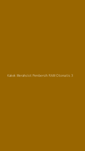 Tampilan Antarmuka Aplikasi Kakek Merahslot Pembersih Ram Otomatis - 3
