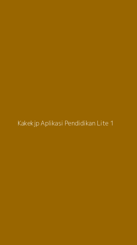 Tampilan Antarmuka Aplikasi Kakekjp Aplikasi Pendidikan Lite - 1