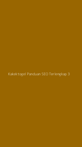 Tampilan Antarmuka Aplikasi Kakektogel Panduan Seo Terlengkap - 3