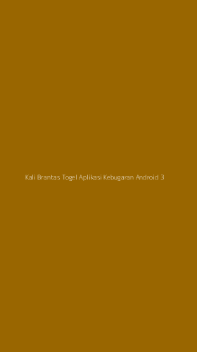 Tampilan Antarmuka Aplikasi Kali Brantas Togel Aplikasi Kebugaran Android - 3
