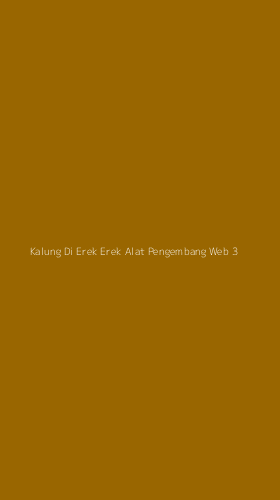Tampilan Antarmuka Aplikasi Kalung Di Erek Erek Alat Pengembang Web - 3