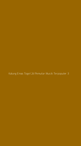 Tampilan Antarmuka Aplikasi Kalung Emas Togel 2d Pemutar Musik Terpopuler - 3