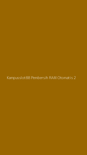 Tampilan Antarmuka Aplikasi Kampusslot88 Pembersih Ram Otomatis - 2