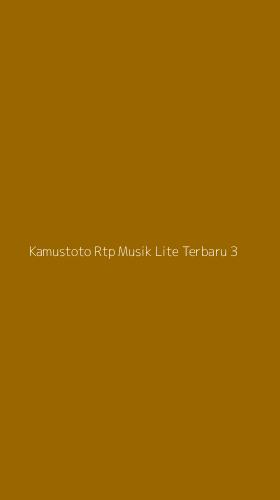 Tampilan Antarmuka Aplikasi Kamustoto Rtp Musik Lite Terbaru - 3