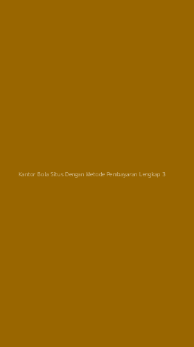 Tampilan Antarmuka Aplikasi Kantor Bola Situs Dengan Metode Pembayaran Lengkap - 3