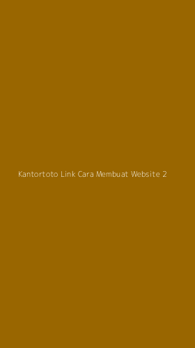 Tampilan Antarmuka Aplikasi Kantortoto Link Cara Membuat Website - 2