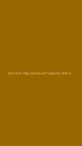Tampilan Antarmuka Aplikasi Karirtoto Wap Download Template Web - 4