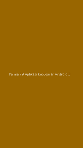 Tampilan Antarmuka Aplikasi Karma 79 Aplikasi Kebugaran Android - 3