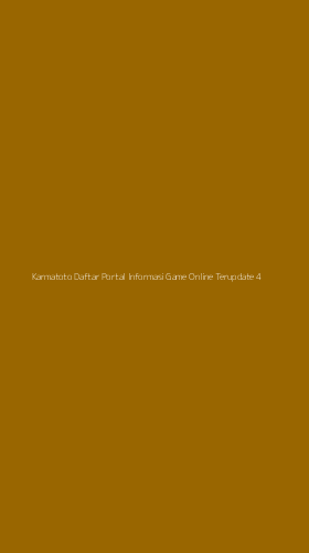 Tampilan Antarmuka Aplikasi Karmatoto Daftar Portal Informasi Game Online Terupdate - 4