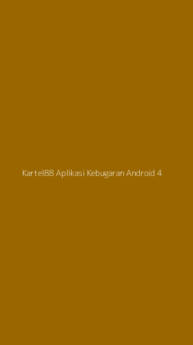 Tampilan Antarmuka Aplikasi Kartel88 Aplikasi Kebugaran Android - 4