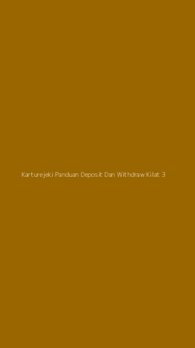 Tampilan Antarmuka Aplikasi Karturejeki Panduan Deposit Dan Withdraw Kilat - 3