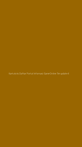 Tampilan Antarmuka Aplikasi Kartutoto Daftar Portal Informasi Game Online Terupdate - 4