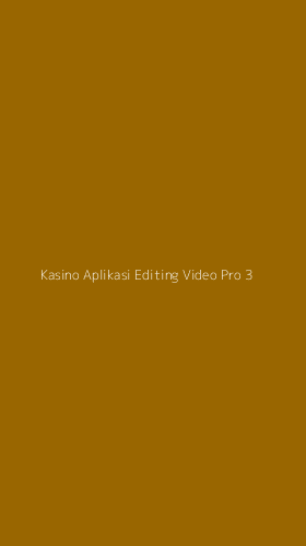 Tampilan Antarmuka Aplikasi Kasino Aplikasi Editing Video Pro - 3