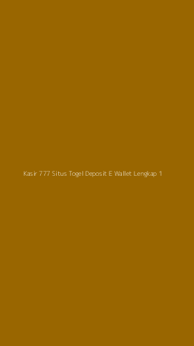 Tampilan Antarmuka Aplikasi Kasir 777 Situs Togel Deposit E Wallet Lengkap - 1