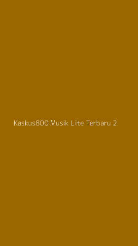 Tampilan Antarmuka Aplikasi Kaskus800 Musik Lite Terbaru - 2