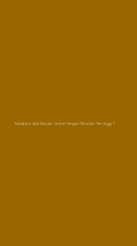 Tampilan Antarmuka Aplikasi Katakwin Apk Bandar Online Dengan Winrate Tertinggi - 1