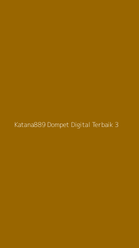 Tampilan Antarmuka Aplikasi Katana889 Dompet Digital Terbaik - 3