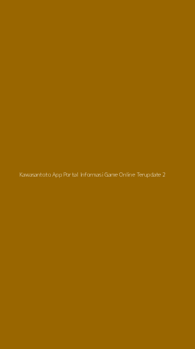 Tampilan Antarmuka Aplikasi Kawasantoto App Portal Informasi Game Online Terupdate - 2