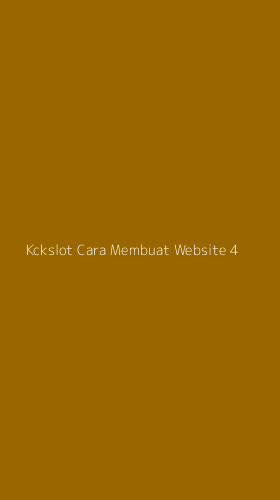Tampilan Antarmuka Aplikasi Kckslot Cara Membuat Website - 4