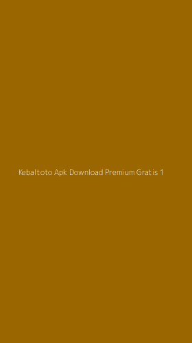 Tampilan Antarmuka Aplikasi Kebaltoto Apk Download Premium Gratis - 1