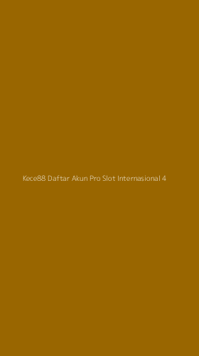 Tampilan Antarmuka Aplikasi Kece88 Daftar Akun Pro Slot Internasional - 4