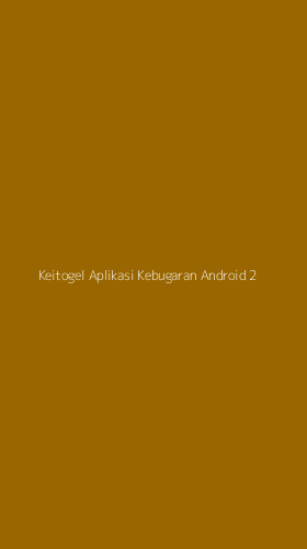 Tampilan Antarmuka Aplikasi Keitogel Aplikasi Kebugaran Android - 2