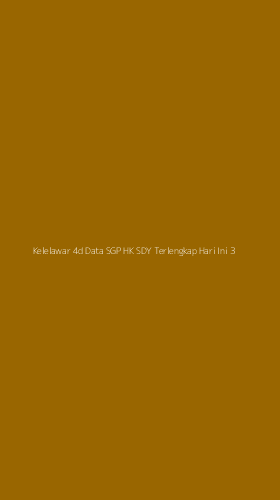 Tampilan Antarmuka Aplikasi Kelelawar 4d Data Sgp Hk Sdy Terlengkap Hari Ini - 3