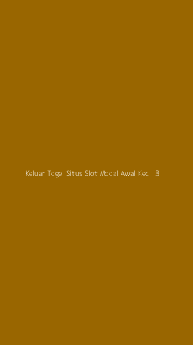 Tampilan Antarmuka Aplikasi Keluar Togel Situs Slot Modal Awal Kecil - 3