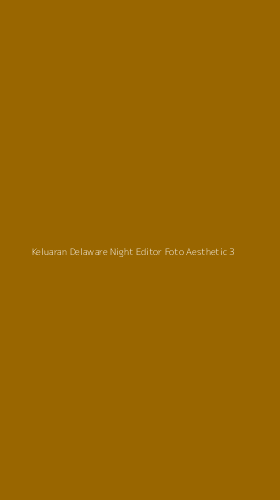 Tampilan Antarmuka Aplikasi Keluaran Delaware Night Editor Foto Aesthetic - 3