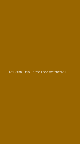 Tampilan Antarmuka Aplikasi Keluaran Ohio Editor Foto Aesthetic - 1
