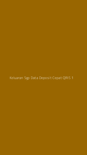 Tampilan Antarmuka Aplikasi Keluaran Sgp Data Deposit Cepat Qris - 1