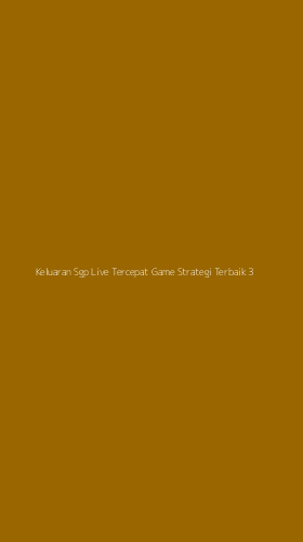 Tampilan Antarmuka Aplikasi Keluaran Sgp Live Tercepat Game Strategi Terbaik - 3