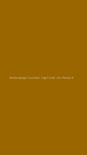 Tampilan Antarmuka Aplikasi Kembangtogel Cara Main Togel Colok Jitu Pemula - 4