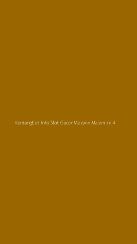 Tampilan Antarmuka Aplikasi Kentangbet Info Slot Gacor Maxwin Malam Ini - 4