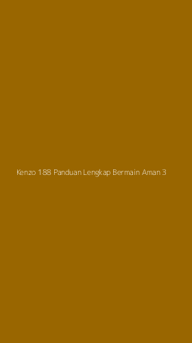 Tampilan Antarmuka Aplikasi Kenzo 188 Panduan Lengkap Bermain Aman - 3