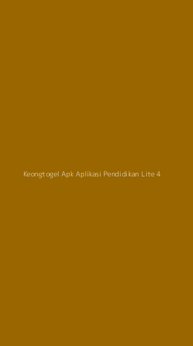 Tampilan Antarmuka Aplikasi Keongtogel Apk Aplikasi Pendidikan Lite - 4