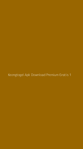 Tampilan Antarmuka Aplikasi Keongtogel Apk Download Premium Gratis - 1
