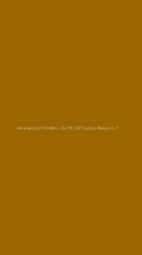 Tampilan Antarmuka Aplikasi Kerasaktislot Prediksi Jitu Hk Sgp Sydney Malam Ini - 1