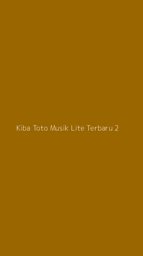 Tampilan Antarmuka Aplikasi Kiba Toto Musik Lite Terbaru - 2