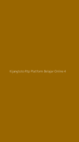 Tampilan Antarmuka Aplikasi Kijangtoto Rtp Platform Belajar Online - 4