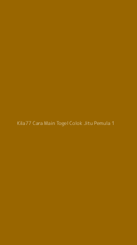 Tampilan Antarmuka Aplikasi Kila77 Cara Main Togel Colok Jitu Pemula - 1