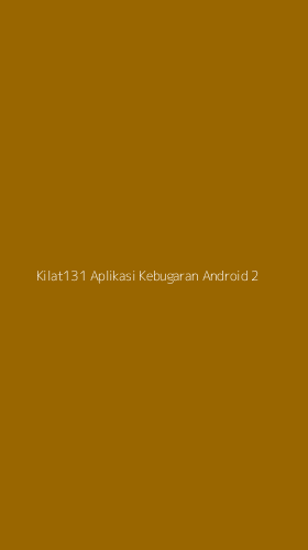 Tampilan Antarmuka Aplikasi Kilat131 Aplikasi Kebugaran Android - 2